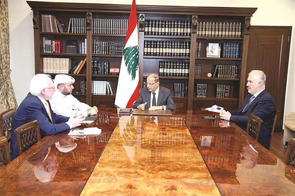 الرئيس عون: اللبنانيون مستعدون لمقاومة ’اسرائيل’