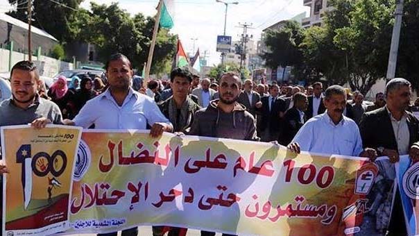 مئة عام مرّت على الوعد المشؤوم..والفلسطينيون أكثر إيماناً بحقهم المسلوب