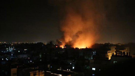 العدو الصهيوني يخرق الهدنة ويقصف خان يونس بثلاثة صواريخ 