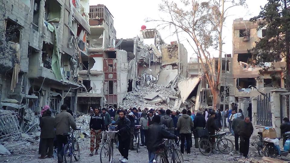 مخيم اليرموك ...التسوية مرتبطة بما سيجري في الغوطة الشرقية والعين على القدس