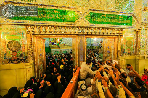 بالصور.. هكذا احتفل عشاق الإمام علي (ع) بعيد الغدير عند مقامه في النجف الأشرف