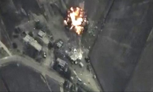 صواريخ روسيّة موجهة بالليزر تضرب الجماعات المسلحة في سوريا و20 غارة ضد أهداف لـ&rsquo;داعش&rsquo;