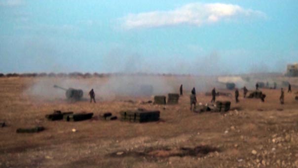 استمرار تقدّم الجيش السوري واستهداف المسلحين بغطاء روسي من الجو