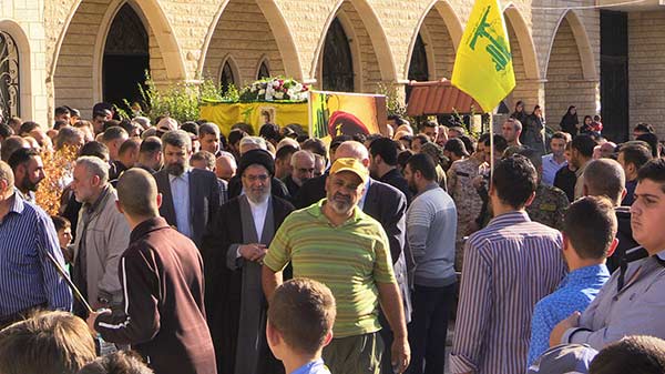 حزب الله يشيّع الشهيد القائد أبو محمد الإقليم (الحاج ماهر)