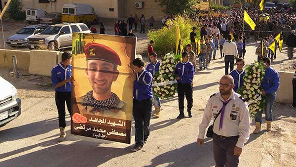 حزب الله يشيّع الشهيد القائد أبو محمد الإقليم (الحاج ماهر)