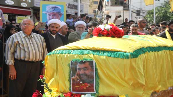 حزب الله يشيّع الشهيد القائد أبو محمد الإقليم (الحاج ماهر)