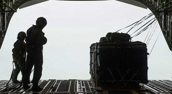 طائرات أمريكية أسقطت 50 طناً من الذخيرة لـ&rsquo;معارضين&rsquo; في سوريا