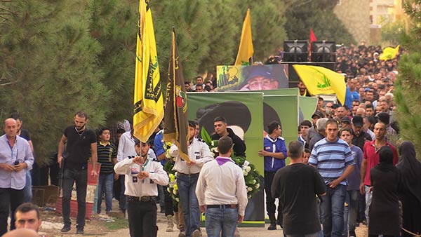 حزب الله وجماهير المقاومة شيّعوا الشهيد القائد مهدي حسن عبيد في انصار البقاعية
