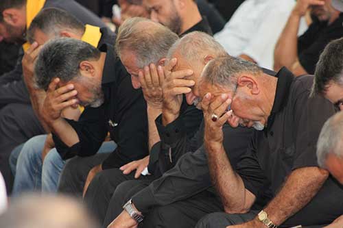 احياء الليلة الثالثة من عاشوراء في الجنوب