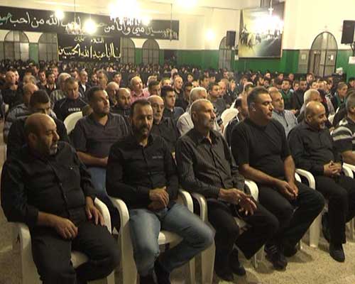 احياء الليلة الثالثة من عاشوراء في الجنوب