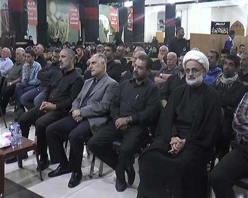 احياء الليلة السادسة من عاشوراء في مختلف المناطق الجنوبية