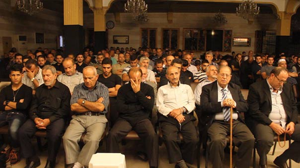 أهالي الجنوب أحيوا الليلة العاشورائية السابعة