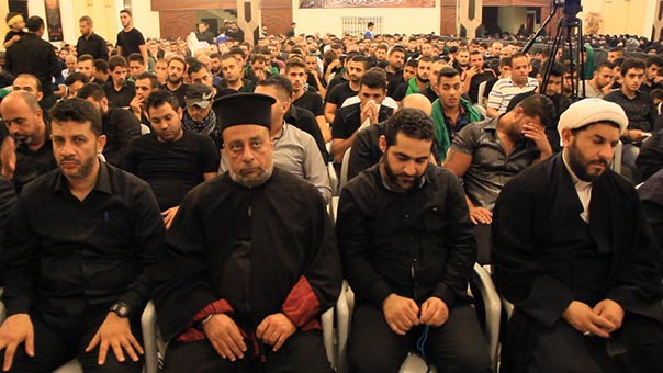 أهالي الجنوب أحيوا الليلة العاشورائية السابعة