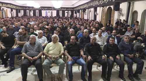 إحياء الليلة العاشورائية الثامنة في الجنوب