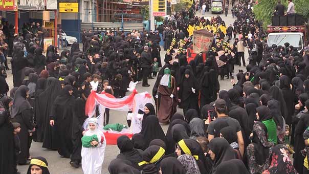 النبطية والقرى المحيطة تحيي &rsquo;التاسوعاء&rsquo; من المحرم بمسيرات حسينية حاشدة