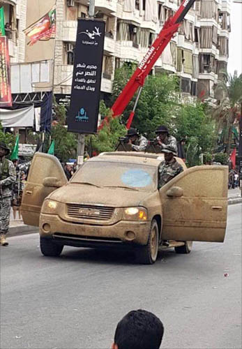 بالصور: إجراءات الحماية في الضاحية الجنوبية لبيروت