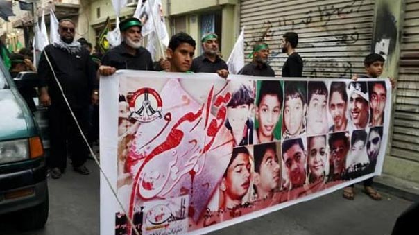 مواكب &rsquo;قواسم البحرين&rsquo; تجوب المناطق في ذكرى عاشوراء