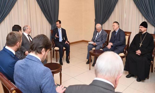 الرئيس الأسد: الموقف الروسي تجاه سوريا كتابة تاريخ جديد وهذه الحرب ستحدد مستقبل المنطقة والعالم