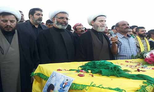تشييع الشهيدين فواز والرشعيني الى مثواهما الاخير في الغبيري والهرمل