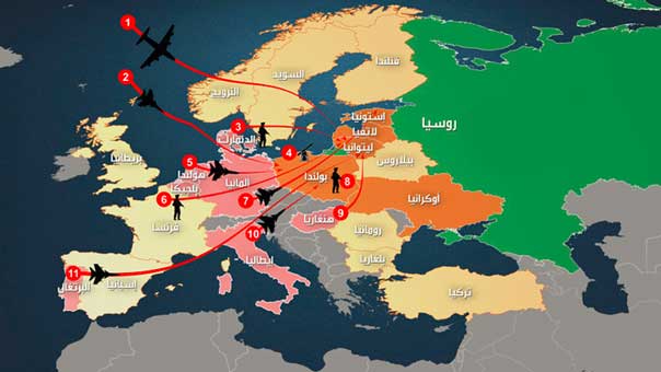 توتر روسي-اميركي .. ورسائل عسكرية متبادلة