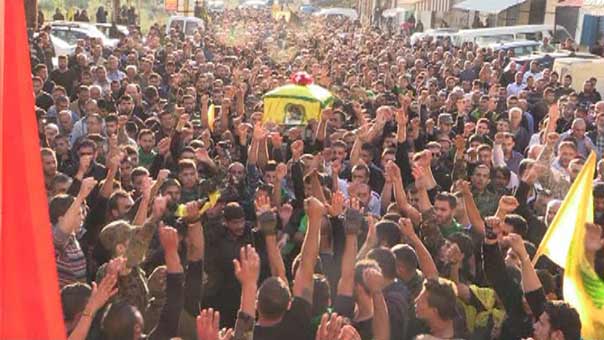 حزب الله وجمهور المقاومة شيّعوا الشهيد المجاهد محمد حسن صالح في تفاحتا