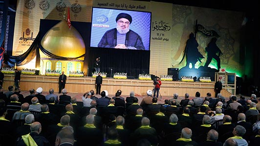 السيد نصر الله في يوم الشهيد