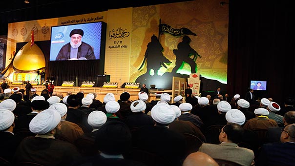 السيد نصر الله في يوم الشهيد