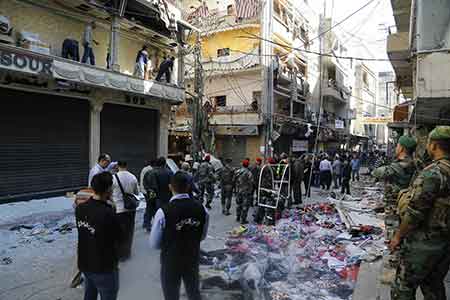 إيران تدين تفجيري برج البراجنة وروسيا مستعدة للتعاون مع لبنان لمكافحة الإرهاب