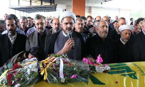 حزب الله وجمهور المقاومة في البابلية شيعوا الشهيد المظلوم محمد علي مزهر