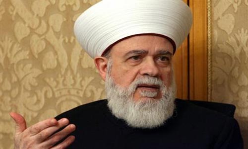 المفتي قباني زار الشيخ قبلان .. إدانة تفجيرات فرنسا والضاحية وتحذير من خطرها على الاسلام