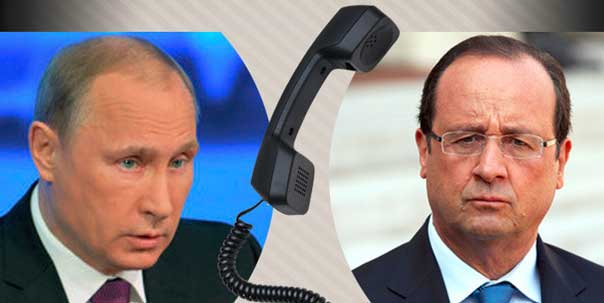 تنسيق روسي فرنسي حول عمليات سوريا.. وموسكو لتشكيل جبهة دولية ضد الإرهاب