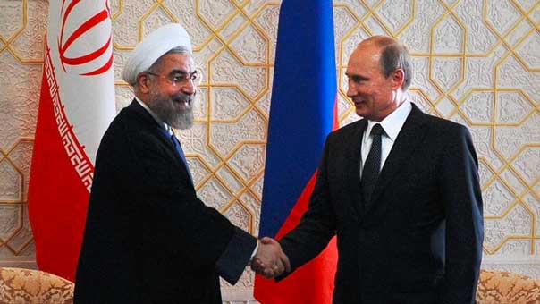بوتين وروحاني يؤكدان مواصلة التعاون في مكافحة الإرهاب والتسوية في سوريا