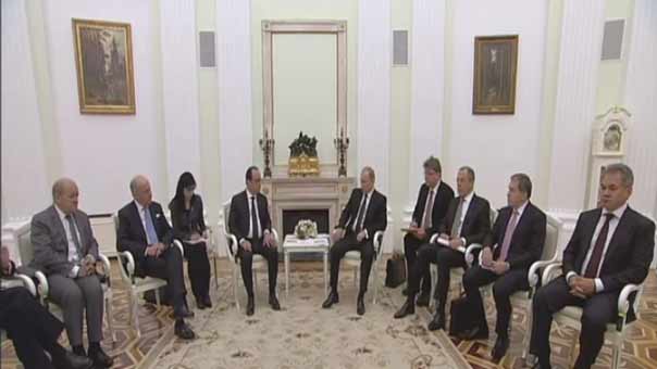 روسيا وفرنسا: لتشكيل تحالف واسع لمكافحة الإرهاب .. والمانيا تقرر المشاركة في ضرب &rsquo;داعش&rsquo;