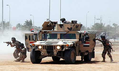 القوات العراقية تهاجم نقاطاً عدة لـ&rsquo;داعش&rsquo; في سلسلة جبال حمرين