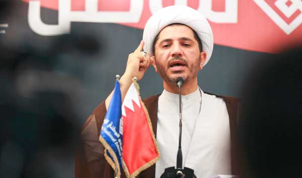 الشيخ سلمان: نرفض أحكام الإعدام الصادرة من محاكم البحرين بحق رمضان وموسى