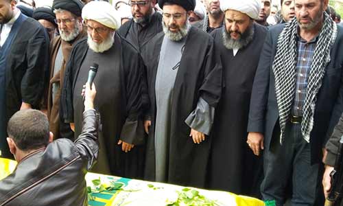 مدينة بعلبك شيعت محمد باقر يزبك نجل رئيس الهيئة الشرعية في حزب الله الشيخ محمد يزبك