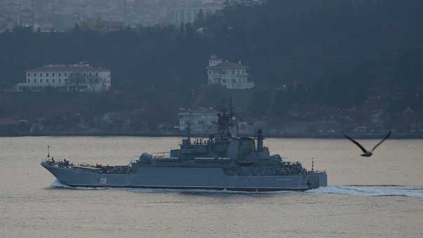 أنقرة تستدعي السفير الروسي على خلفية المرور &rsquo;الاستفزازي&rsquo; لسفينة روسية عبر البوسفور