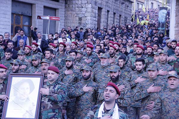 حزب الله يشيّع ثلّة من الشهداء المجاهدين