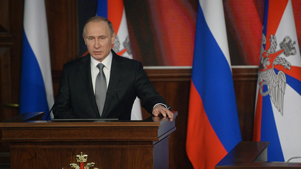 بوتين يأمر بالرد الفوري على أي تهديد للقوات الروسية في سوريا