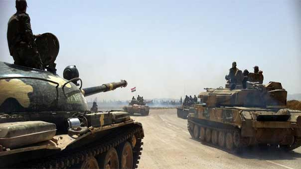 الجيش السوري يسيطر على جبل النوبة الاستراتيجي بريف اللاذقية الشمالي