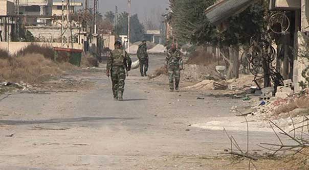 الكلاشينكوف تحسم معركة قاعدة مرج السلطان العسكرية