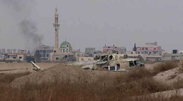 الكلاشينكوف تحسم معركة قاعدة مرج السلطان العسكرية