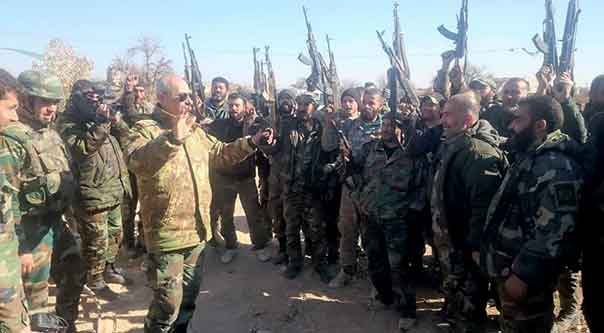 داريا: الجيش السوري يقسم الفصول الأربعة بعمق ألف متر