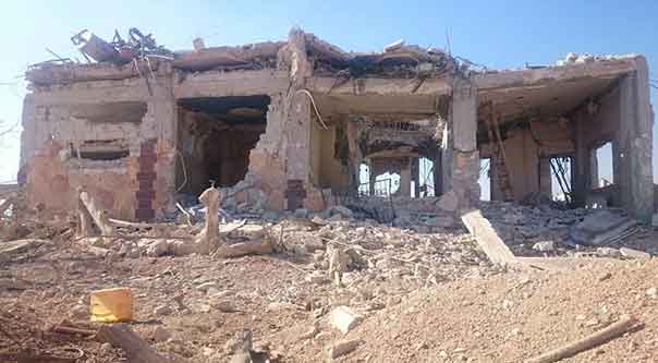 داريا: الجيش السوري يقسم الفصول الأربعة بعمق ألف متر