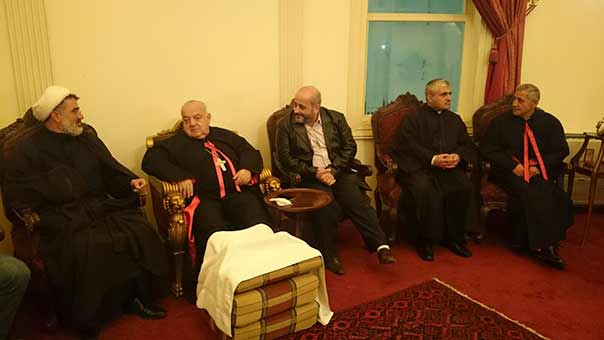 حزب الله يواصل جولاته على القيادات المسيحية لتهنئتها بحلول الاعياد