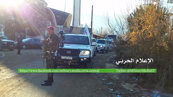 تنفيذ المرحلة الثانية من اتفاق الزبداني 