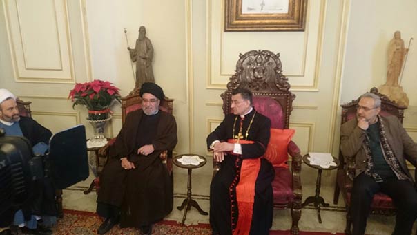 السيد زار الراعي مهنئاً بالميلاد: ملتزمون بتعهداتنا مع العماد عون