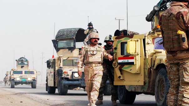 القوات العراقية تعمل على ملاحقة فلول ’داعش’ في اطراف الرمادي وتطهرها من العبوات المزروعة في المنازل
