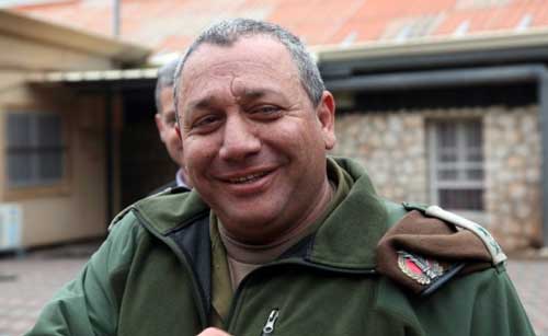 ايزنكوت يجول شمالا مترقباً..وخوف صهيوني بانتظار الرد على اغتيال الشهيد القنطار