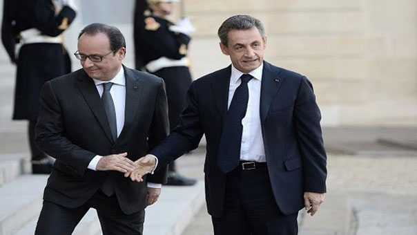 اغلبية الفرنسيين يرفضون ترشح هولاند وساركوزي للرئاسة في عام 2017